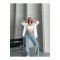 Palazzo Buz Mavizi Jeans Pantolon