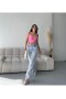 Baggy Buz Mavisi Jeans Pantolon