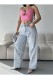 Baggy Buz Mavisi Jeans Pantolon