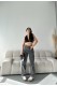 Baggy Gri Jeans Pantolon