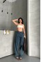 Baggy Koyu Mavi Jeans Pantolon