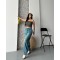 Baggy Tint Yeşili Jeans Pantolon
